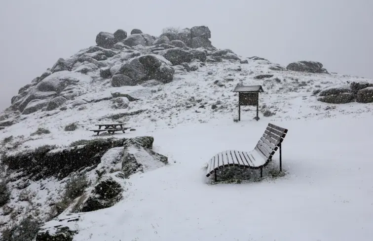 Neve em Cinfães (Lusa /Paulo Novais)